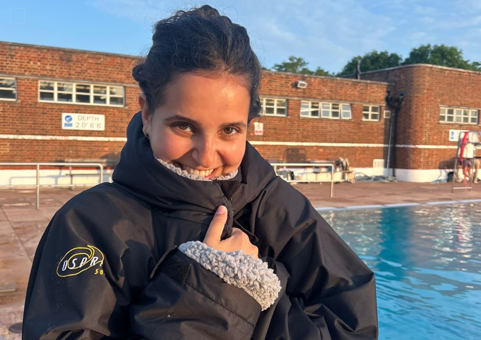 Icy water is… good for you, insist Chilly Dipper swim group pool