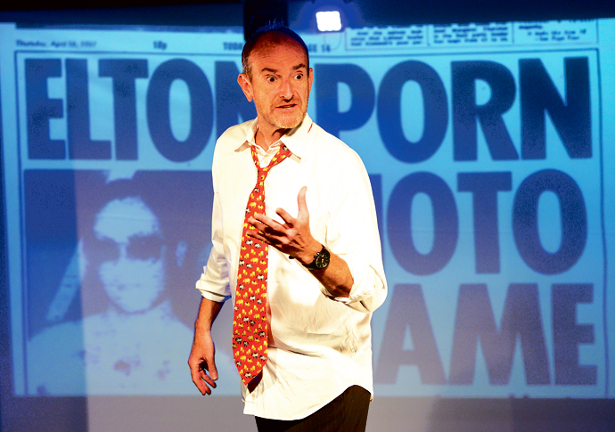 Review: Monstering the Rocket Man, at Arcola Theatre Monstering the Rocketman credit Steve Ullathorne