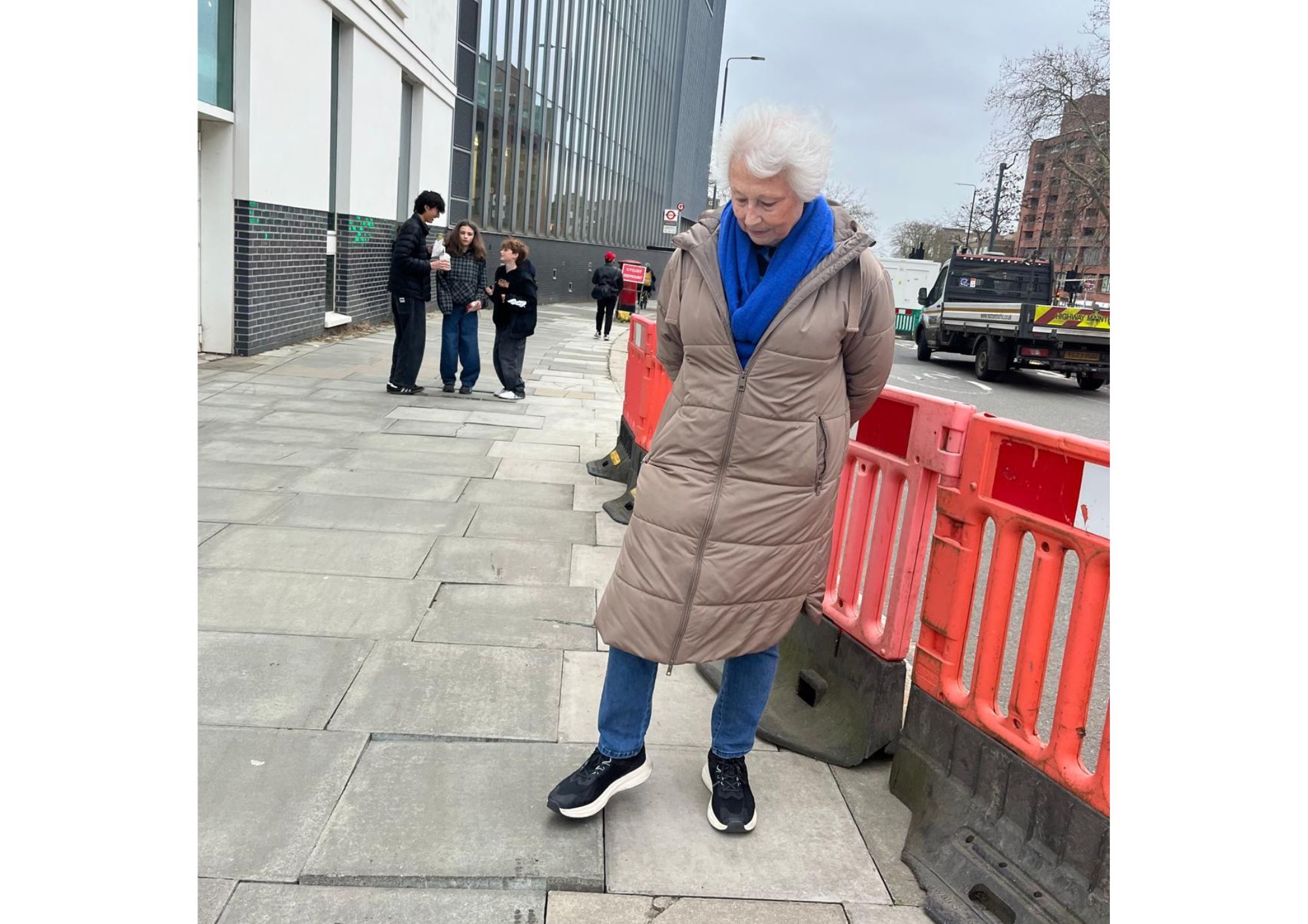 Woman injured by wonky pavement slab konrad (4)