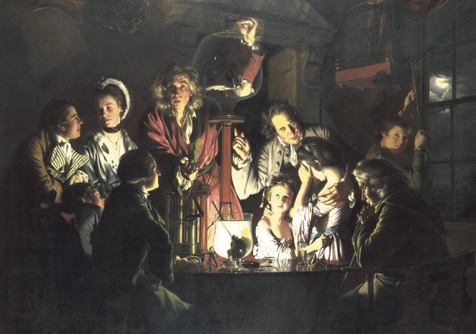 Seeing Joseph Wright in a whole new light Wright credit The National Gallery London