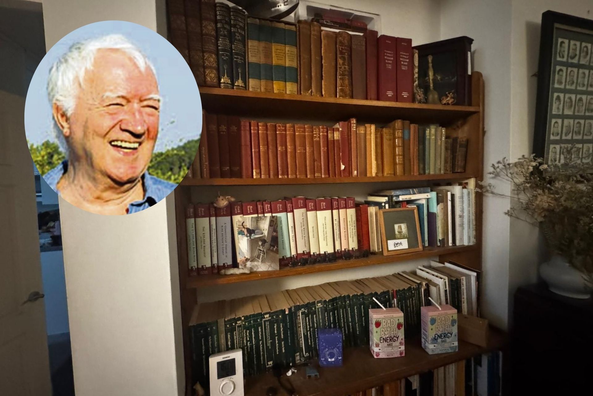 Poet Adrian Mitchell’s treasure trove of books given to charity shop adrian mitchell (1)