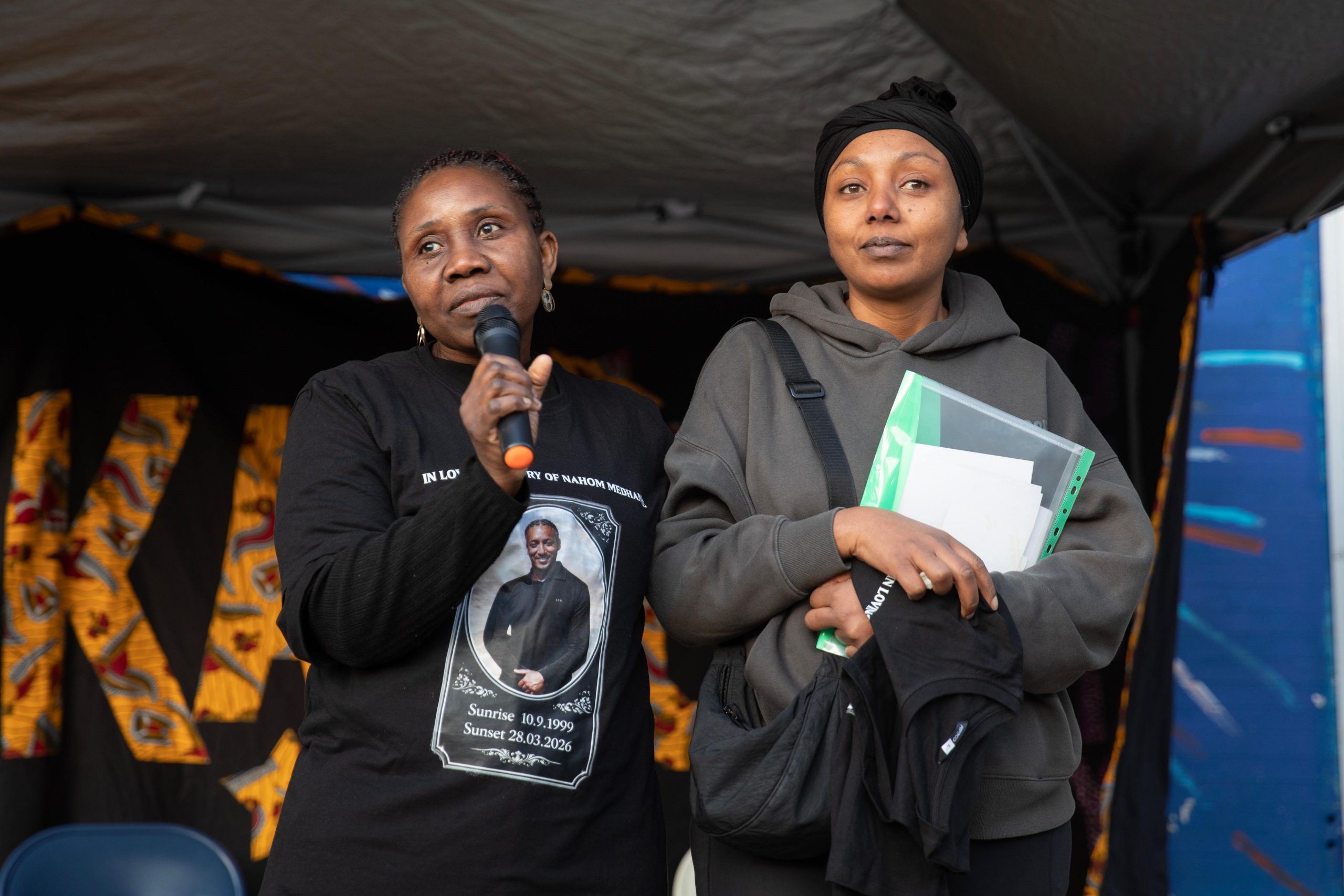 Somers Town Vigil for Nahom Medhanie: Community Mourns Gun Violence Victim