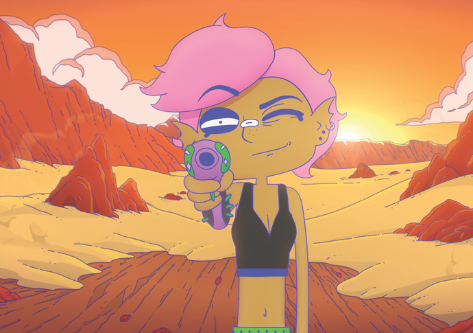 Oddball space adventure comedy deserves cult status LESBIAN SPACE PRINCESS new
