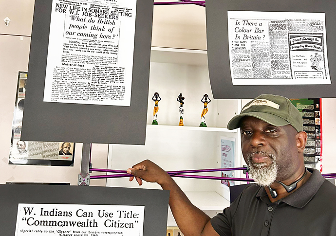 Windrush exhibition_Everol Wilson