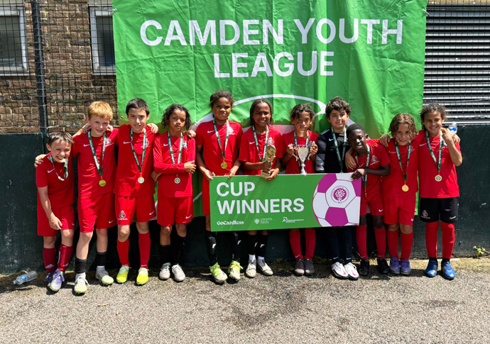 Elite aces extend their winning streak Camden Elite Under-10s