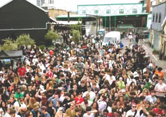 Tileyard open-air street party