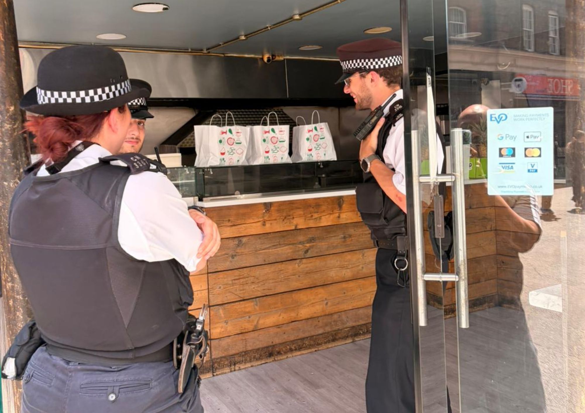 Is that a wrap? Now police help close down Lebanese kebab shop lebanese grill (1)