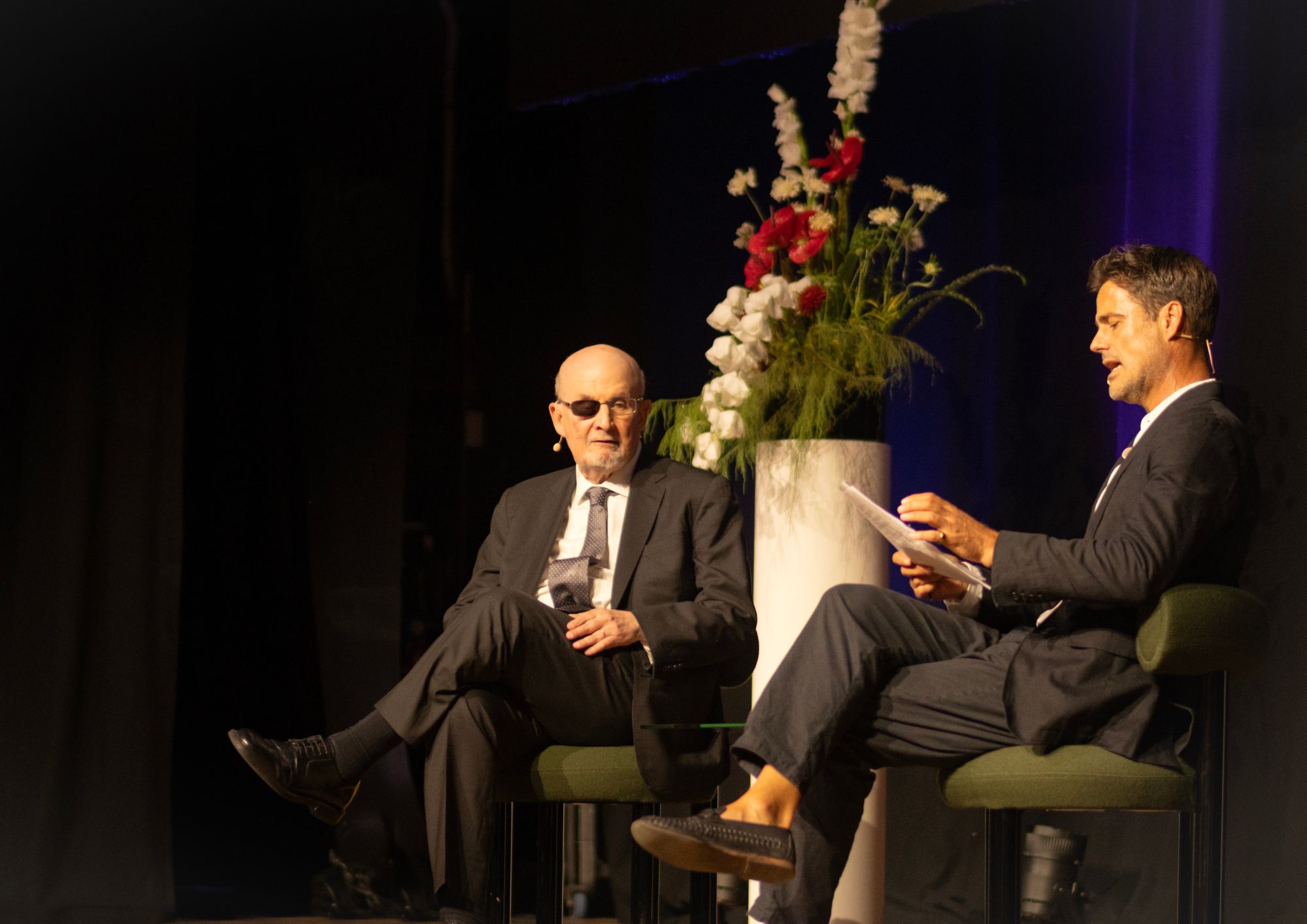 Satanic Verses? That was based on my time in Camden… rushdie