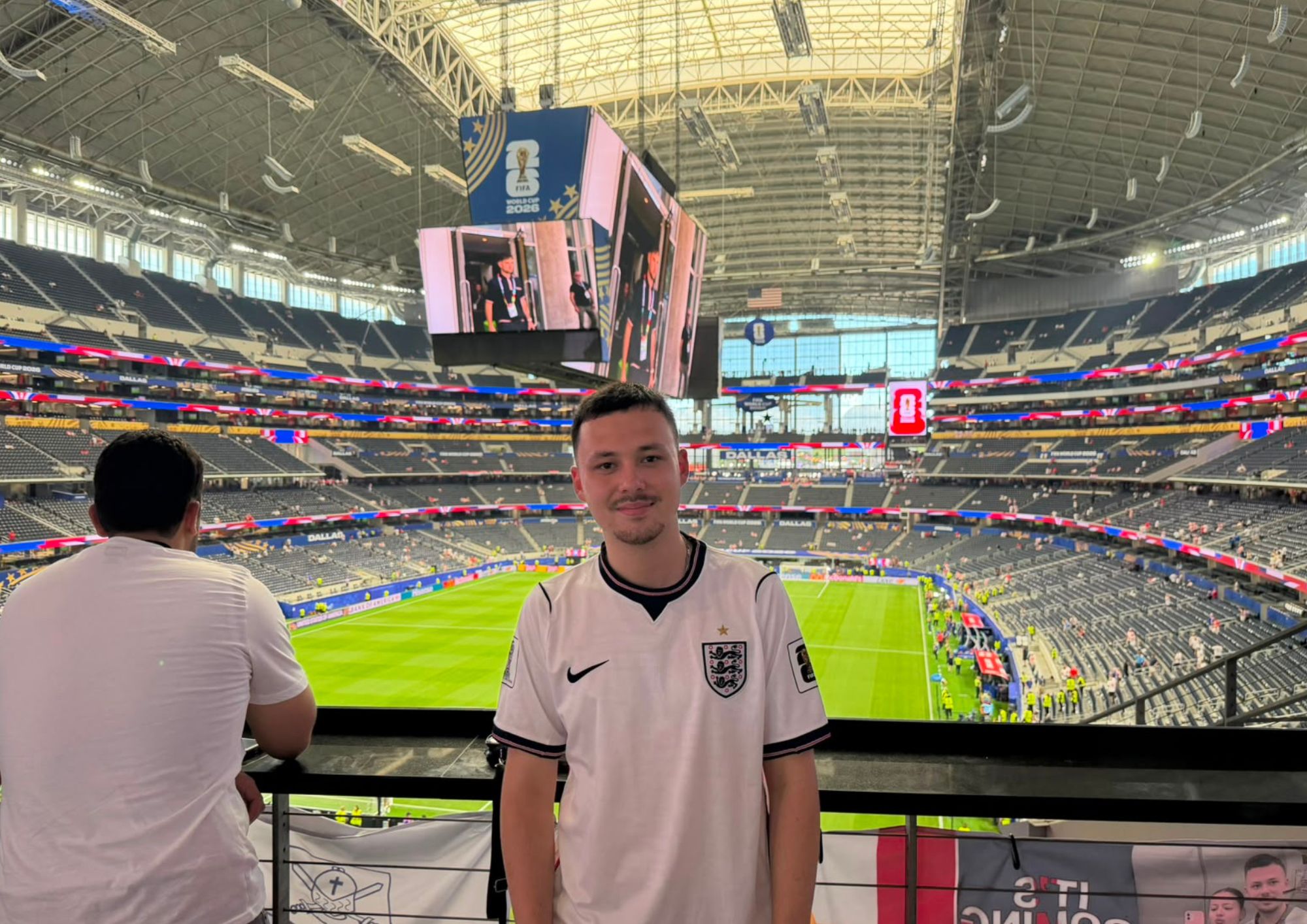 What a save! England fan funds £15k trip to World Cup through job at cafe world cup (1)