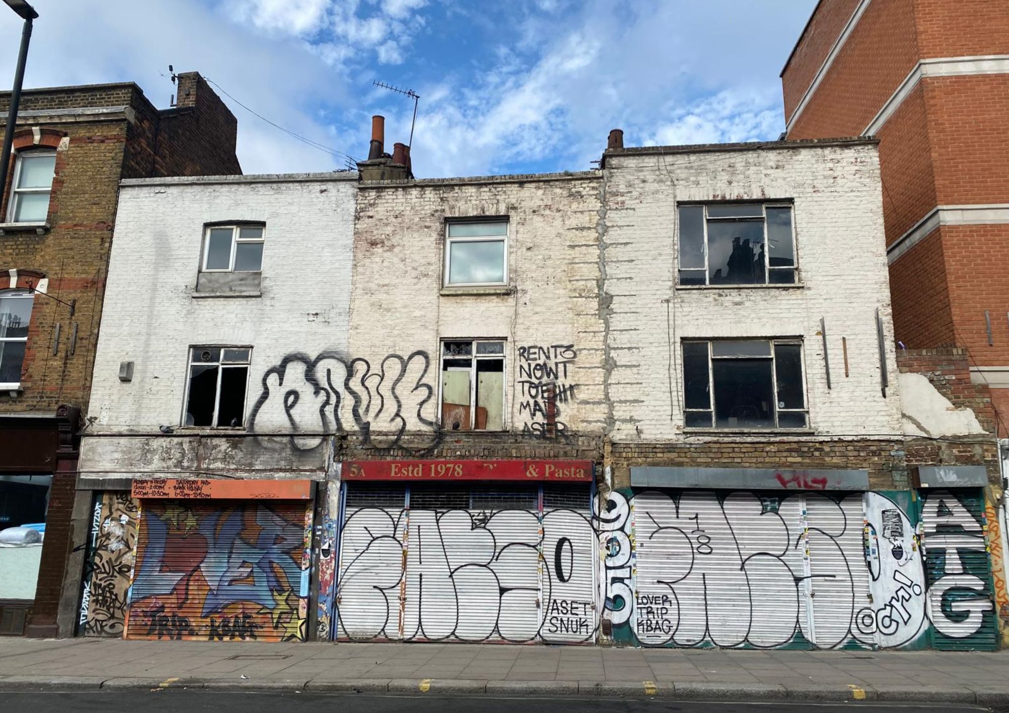 Derelict shops landlord blames pressure on the planning system derelict