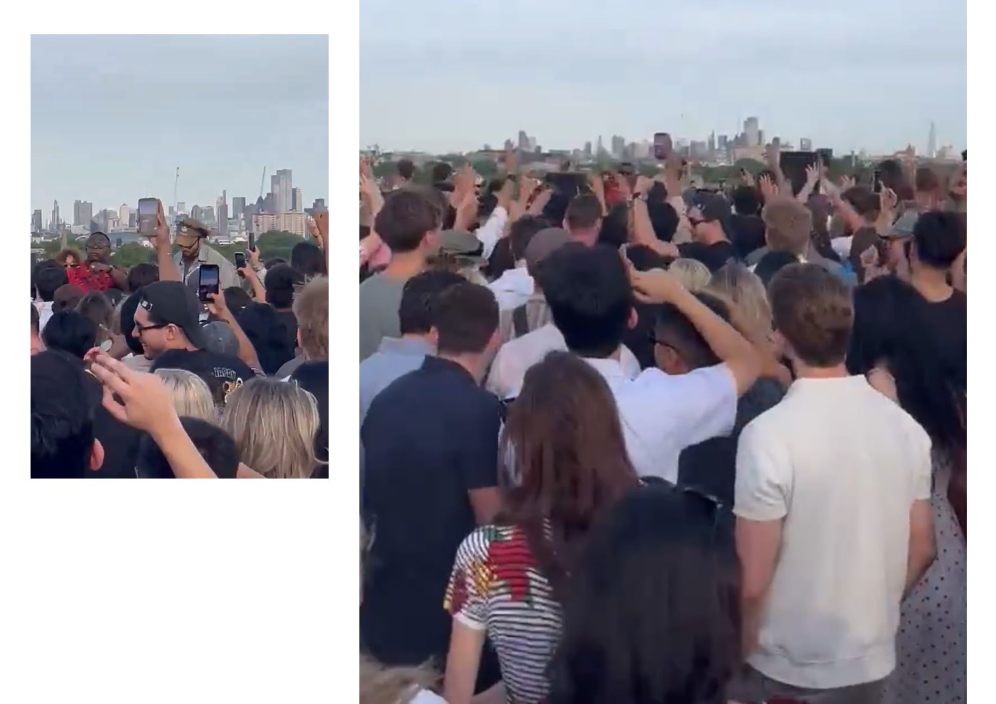 Anger as 2,000 turn up for DJ’s sunset party on top of Primrose Hill primrose hill