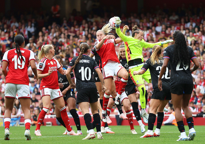 Misfiring Arsenal drop points Women’s Super League - Arsenal Women v Crystal Palace Women