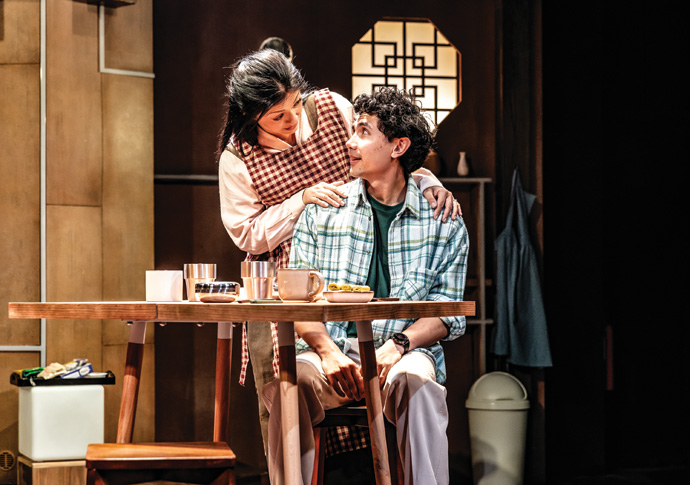 Review: You and It, at King’s Head Theatre Frances Mayli McCann_Mina_Zachary Pang_Gyujin-1_photo Danny Khan