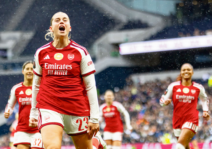 Russo eases pressure on Slegers Barclays Women's Super League - Tottenham Hotspur v Arsenal - Tottenham Hotspur Stadium