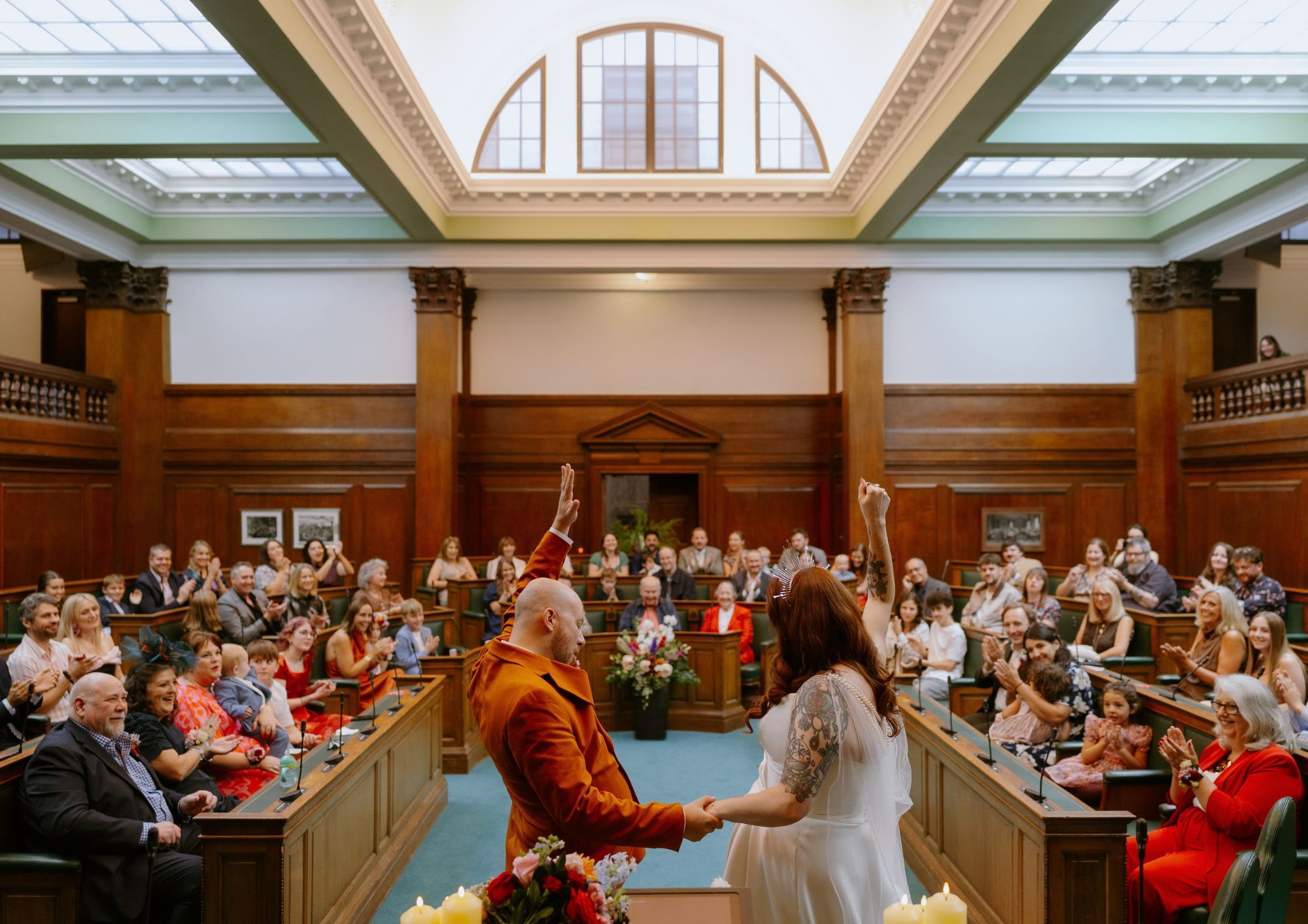 Something just clicked! Wedding photographer invites couples to her own ceremony photographers wedding (2)
